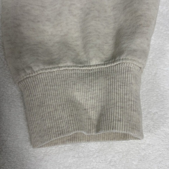 Harvard University Sweatshirt Unisex Medium Cream Oversized Crewneck Long Sleeve - Picture 9 of 15